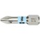 Embout pour vis cruciforme 1/4'' PZ, acier inoxydable avec zone de torsion, Dimensions : PZ 1, Long. totale 25 mm