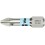 Embout pour vis cruciforme 1/4'' PZ, acier inoxydable avec zone de torsion, Dimensions : PZ 2, Long. totale 25 mm