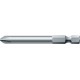 Embout semi-dur, pour vis cruciforme 1/4'' PH, 70 mm de long, Dimensions : PH 1