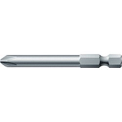 Embout semi-dur, pour vis cruciforme 1/4'' PH, 70 mm de long, Dimensions : PH 1