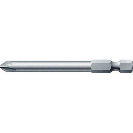 Embout semi-dur, pour vis cruciforme 1/4'' PH, 89 mm de long, Dimensions : PH 1