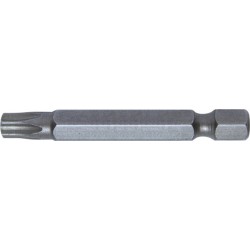 Embout pour vis TORX® 1/4'', 50 mm de long, Dimensions : T 15