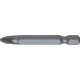 Embout semi-dur, pour vis cruciforme 1/4'' PZ, avec zone de torsion, 50 mm de long, Dimensions : PZ 2