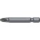 Embout semi-dur, pour vis cruciforme 1/4'' PH, avec zone de torsion, 50 mm de long, Dimensions : PH 1