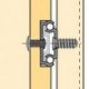 Glissières pour27mm Nut 230-350mm Longueur de tiroir
