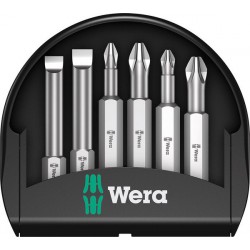 Assortiment d'embouts Mini-Check, 6 pièces, fente/PH/PZ