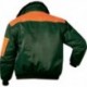 Gilet de Pilote pour Homme rougedorn, Taille L, vert /orange