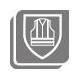 Veste softshell Haute visibilité MELVIN Taille L, jaune/noir