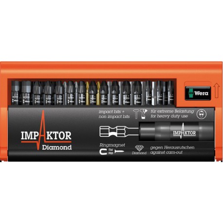 Assortiment d'embouts Bit-Check Impaktor, 32 pièces