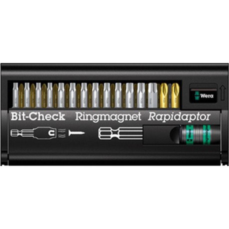Assortiment d'embouts Bit-Check, aimant torique, 30 pièces