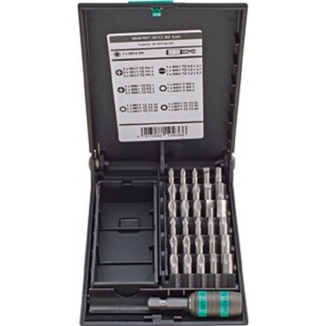 Assortiment d'embouts Bit-Safe, 31 pièces, à fente/à 6 pans/PH/PZ