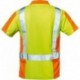 Polo-T-Shirt haute visibilité ZWOLLE Taille XL, jaune/orange