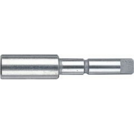 Porte-embouts 1/4'' à tige fine Ø 7 mm, douille en acier inoxydable, Plage de Long. : 55-74 mm