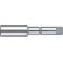 Porte-embouts 1/4'' à tige fine Ø 7 mm, douille en acier inoxydable, Plage de Long. : 55-74 mm