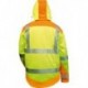 Veste softshell Haute visibilité RICKMER Taille S,jaune/orange