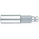 Porte-embouts à tige à 6 pans 1/4'', douille en acier inoxydable, Long. totale 45 mm, Plage de Long. : 45-51 mm, Long. totale 45 mm