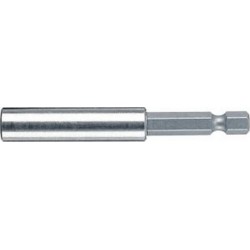 Porte-embouts à tige à 6 pans 1/4'', douille en acier inoxydable, Long. totale 75 mm, Plage de Long. : 61-75 mm, Long. totale 75 mm