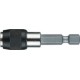 Porte-embouts avec tige à 6 pans 1/4'', mandrin à serrage rapide, Plage de Long. : 45-51 mm, Long. totale 51 mm