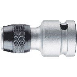 Adaptateur d'embouts à changement rapide 1/2" pour embouts 5/16" 50mm Wera 1 PCS