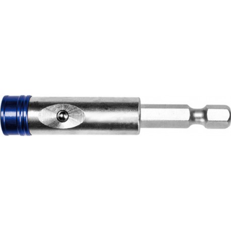 Porte-embouts pour embouts 1/4'' à tige à 6 pans, mandrin à serrage rapide, avec aimant permanent, desserrage en appuyant sur un bouton