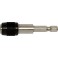 Porte-embouts pour embouts 1/4'' à tige à 6 pans, mandrin à serrage rapide, avec aimant permanent, desserrage en faisant glisser la douille