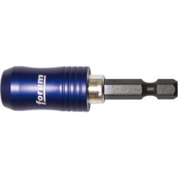 Porte-embouts pour embouts 1/4'' à tige à 6 pans, mandrin à serrage rapide, avec aimant permanent, desserrage en tirant sur la douille