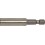Porte-embouts pour embouts 1/4'' à tige à 6 pans, douille en acier inoxydable, Plage de Long. : 52-60 mm, Long. totale 73 mm