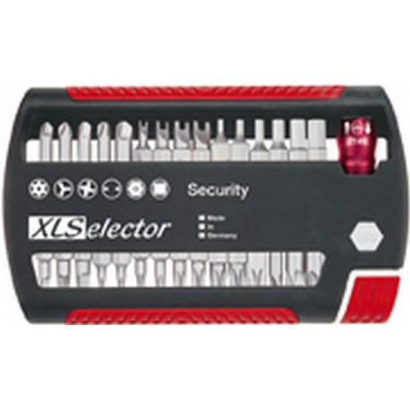 Assortiment d'embouts XLSelector, 31 pièces, profilés de sécurité