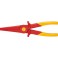 Pince à becs demi-ronds VDE en plastique, Long. : 220 mm