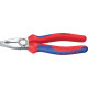 Pince universelle en acier spécial pour outils, tête polie, poignées à gaine en plastique, Long. : 160 mm, Capacité de coupe du Ø du fil dur 2,0 mm