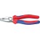 Pince universelle en acier spécial pour outils, tête polie, poignées à gaine en plastique, Long. : 160 mm, Capacité de coupe du Ø du fil dur 2,0 mm