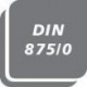 Equerre D875/0 B 100x 70mm acier inoxydable HP