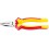 Pince universelle VDE A. chrome vanadium, tête chromée, poignées à gaine en plastique, Long. : 160 mm, Capacité de coupe du Ø du fil dur 2,0 mm