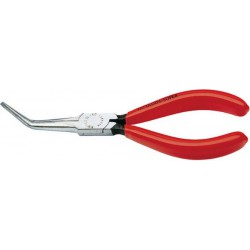 Pince à becs pointus, becs courbés à 45°, Long. : 160 mm, Long. des becs 55,0 mm