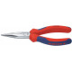 Pince à becs longs forme 2 chromée avec branches multicomposant 160mm KNIPEX 1 PCS