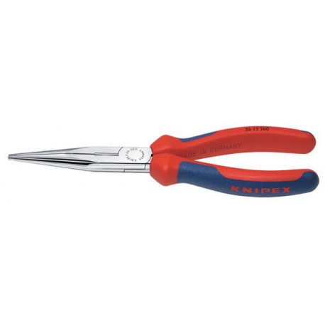 Pince téléphone chromée droite avec branches multicomposant 200mm KNIPEX 1 PCS