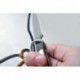 Couteau a cable pliant 110 mm 1 pièces Poignée bois
