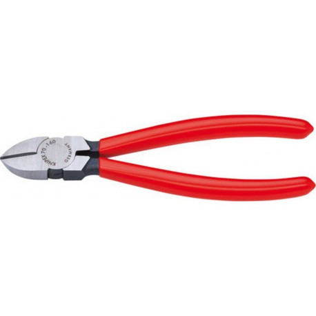 Pince coupante diagonale polie avec branches en plastique 110mm KNIPEX 1 PCS