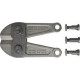 Tête de rechange pour coupe-boulons, Pour Long. : 760 mm