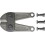 Tête de rechange pour coupe-boulons, Pour Long. : 760 mm