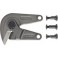 Tête de coupe de rechange pour tenaille à treillis soudés, Pour Long. : 950 mm
