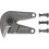Tête de coupe de rechange pour tenaille à treillis soudés, Pour Long. : 950 mm