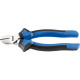 Pince coupante latérale démultipliée, Acier Vanadium, tête chromée, poignées à gaine en plastique, Long. : 160 mm