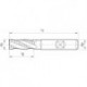 Fraise D844K PM Fire 25,0 mm NRf Guhring