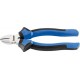 Pince coupante latérale, Acier Vanadium, tête polie, poignées à gaine en plastique, Long. : 160 mm