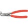 Pince à circlips extérieurs de précision, modèle courbé, Dimensions : A 11, Ø d'arbre 10-25 mm, Long. 130 mm
