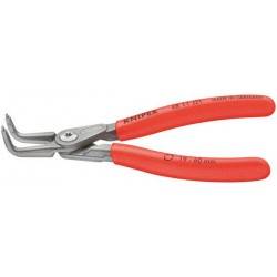 Pince à circlips intérieurs de précision, modèle courbé, Dimensions : J 41, Ø d'alésage 85-140 mm, Long. 305 mm