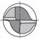 SL-Fraise 6527 VHM FIRE 6mm Z 2 Guhring