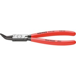 Pince à circlips intérieurs, modèle courbé, Dimensions : J 02, Ø d'alésage 8-13 mm, Long. 140 mm