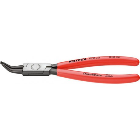 Pince à circlips intérieurs, modèle courbé, Dimensions : J 02, Ø d'alésage 8-13 mm, Long. 140 mm